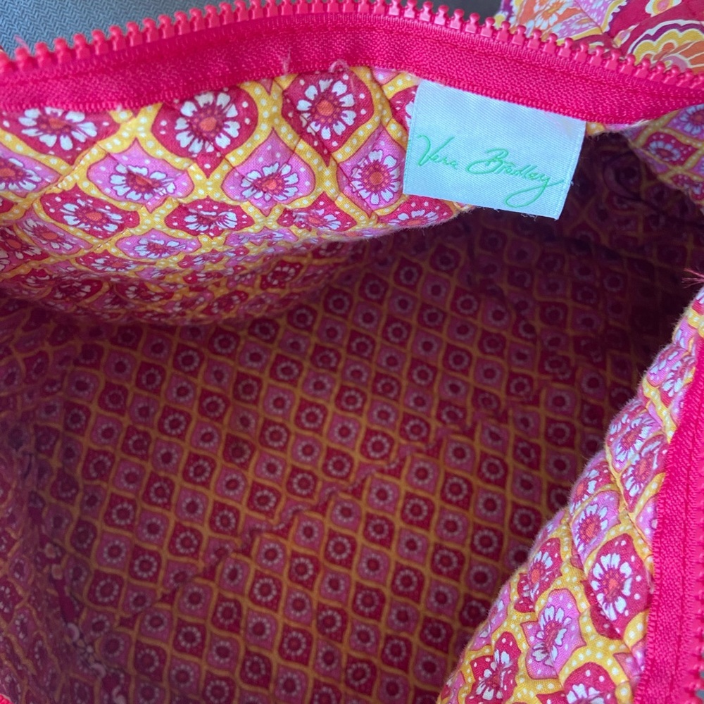 Vera Bradley Raspberry Fizz Overnight Duffel Bag - Picture 4 of 7